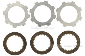 Takegawa Kupplungsbeläge + Scheiben Set f. Takegawa verstärkte (Hand-) Kupplung