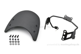 Daytona Windschild Meter Visor Aluminium schwarz inkl. Montage Halterung Satz f. Honda CMX500 2020-2023