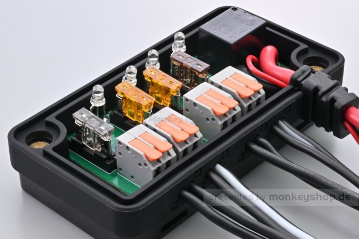 Daytona D-UNIT EASY 4-Port Verteiler Stromversorgung