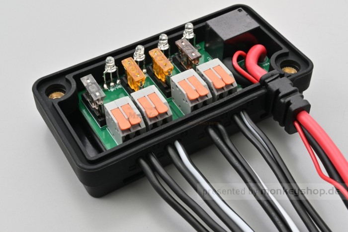 Daytona D-UNIT EASY 4-Port Verteiler Stromversorgung