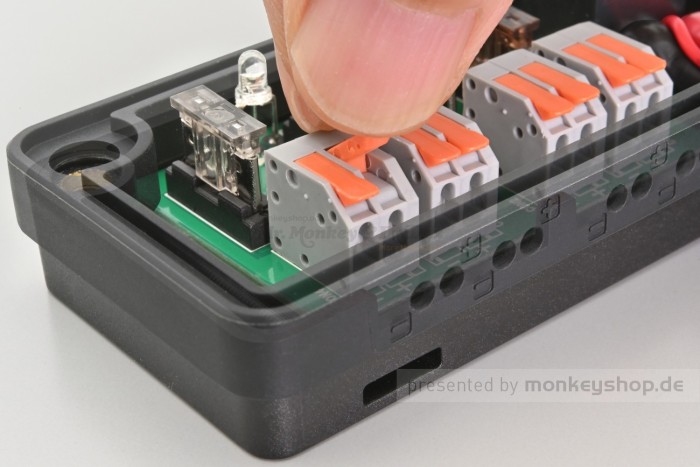 Daytona D-UNIT EASY 4-Port Verteiler Stromversorgung