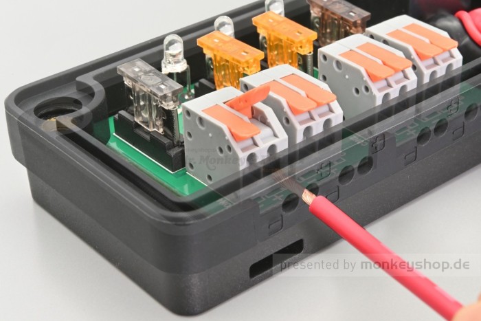 Daytona D-UNIT EASY 4-Port Verteiler Stromversorgung