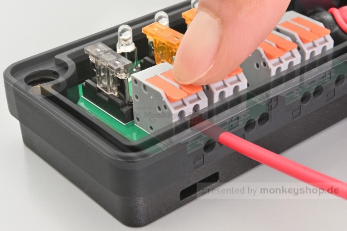 Daytona D-UNIT EASY 4-Port Verteiler Stromversorgung