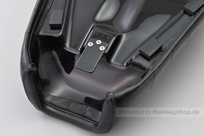 Daytona Sitzbank Typ Cozy Seat Low Double Roll schwarz f. Kawasaki W650 W800