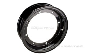 2.75x10 Felge Stahl schwarz 2-teilig f. Dax 50 70