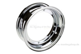 3.50x10 Felge Stahl verchromt 2-teilig f. Dax 50 70