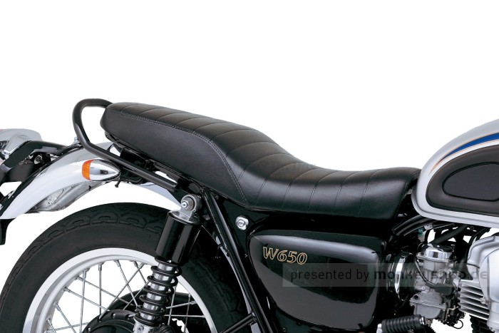 Daytona Sitzbank Typ Cozy Seat Low Double Roll schwarz f. Kawasaki W650 W800