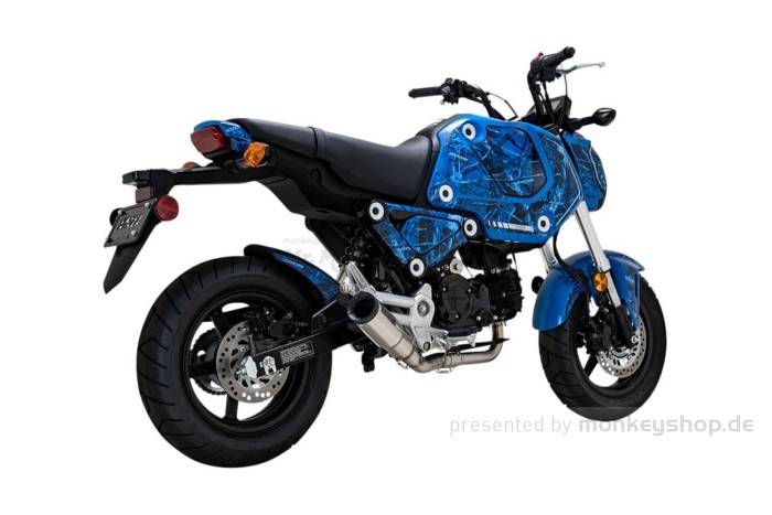 Vance & Hines Hi-Output Hooligan Auspuffanlage Edelstahl f. MSX 125 GROM JC92