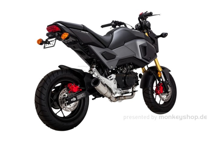 Vance & Hines Hi-Output Hooligan Auspuffanlage Edelstahl f. MSX 125 JC75