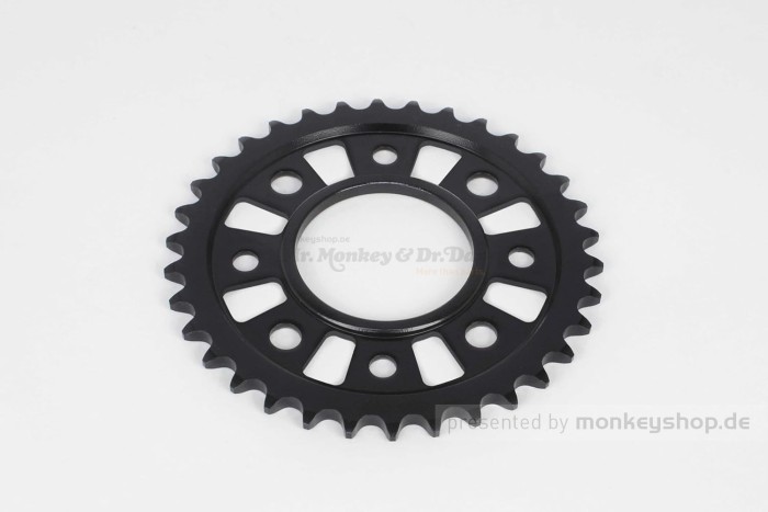 Takegawa Kettenrad 34T hinten schwarz f. MSX 125 + Monkey 125 + Dax 125