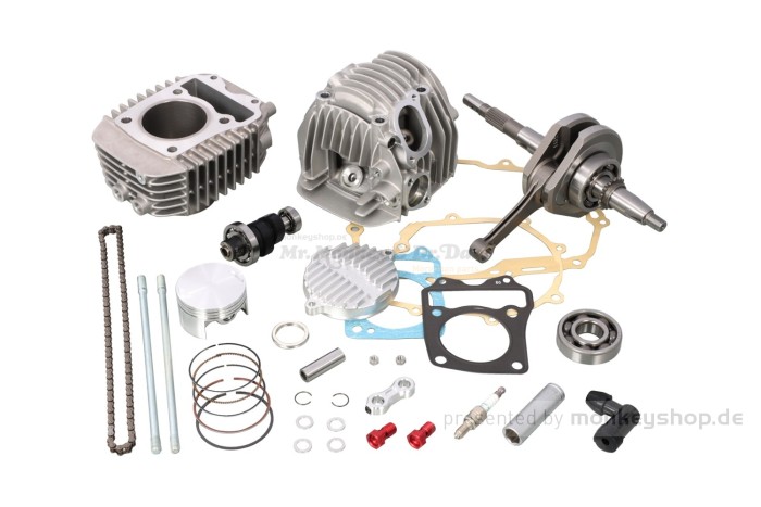 Kitaco NEO Big Bore Kit 164cc silber f. MSX 125 JC61 JC75 + Monkey 125 JB02