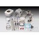 Kitaco NEO Big Bore Kit 181cc silber Nikasil f. MSX 125 JC61 JC75 + Monkey 125 JB02