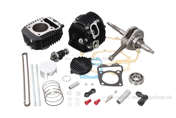 Kitaco NEO Big Bore Kit 181cc schwarz f. MSX 125 JC61 JC75 + Monkey 125 JB02