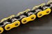 RK Antriebskette 420SB Solid Bushing 126 Glieder gelb