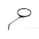 Honda Spiegel M10 Linksgewinde chrom / schwarz f. Monkey 125 + Super Cub 125