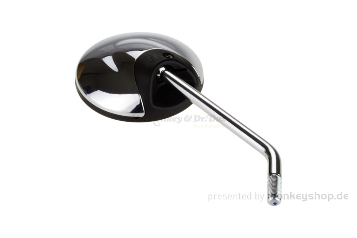 Honda Spiegel M10 Linksgewinde chrom / schwarz f. Monkey 125 + Super Cub 125