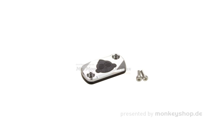 Cover Deckel Bremspumpe CNC Alu silber eloxiert f. Monkey 125 + MSX