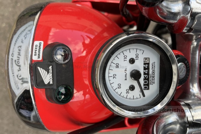 Honda Monkey 12 Volt Z50 rot 4-Gang 108cc LEGAL Motorradzulassung