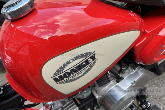 Honda Monkey 12 Volt Z50 rot 4-Gang 108cc LEGAL Motorradzulassung