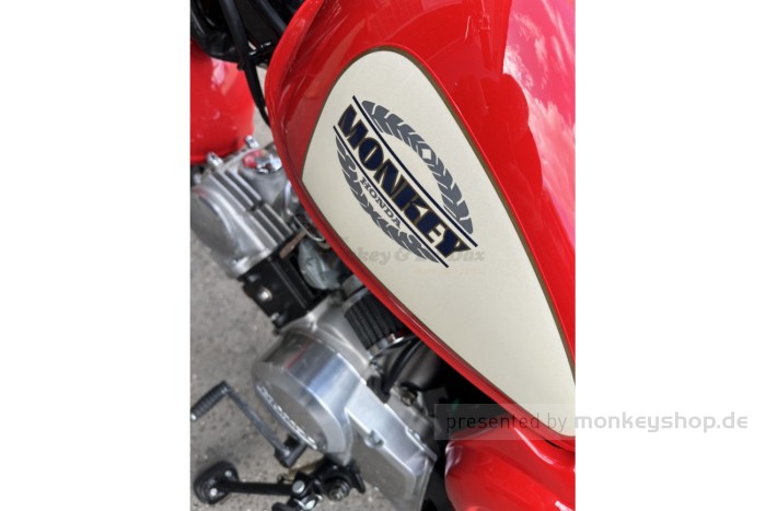 Honda Monkey 12 Volt Z50 rot 4-Gang 108cc LEGAL Motorradzulassung