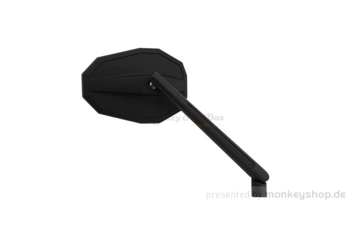 Shin Yo Straight-XL Spiegel Aluminium M10 schwarz