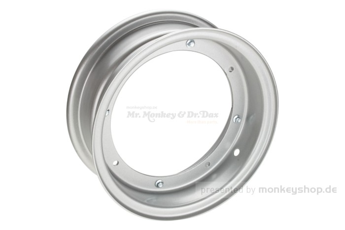 3.50x10 Felge Stahl grau 2-teilig f. Dax 50 70