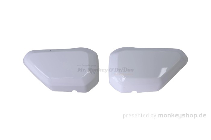 Luftfilter Abdeckung Gehäuse Airbox Cover Set weiß f. Monkey 125