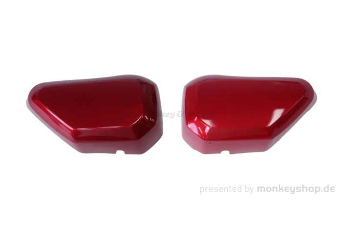 Luftfilter Abdeckung Gehäuse Airbox Cover Set rot f. Monkey 125