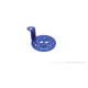 Abdeckung Cover Hupe Aluminium blau f. Monkey 125