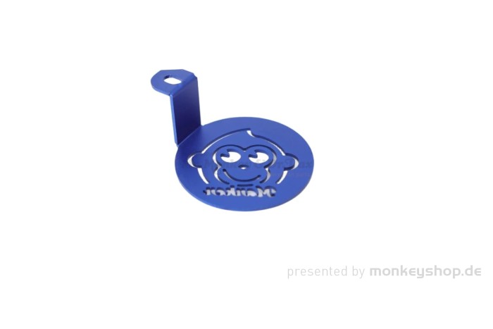 Abdeckung Cover Hupe Aluminium blau f. Monkey 125