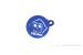 Abdeckung Cover Hupe Aluminium blau f. Monkey 125