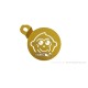 Abdeckung Cover Hupe Aluminium gold f. Monkey 125