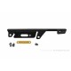 Kettenschutz Aluminium CNC schwarz gold f. Monkey 125