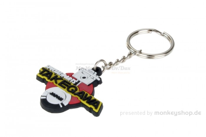 Schlüsselanhänger Takegawa Kolben Gummi 38x50 mm