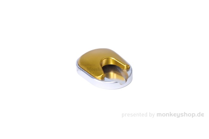 Seitenständer Platte Aluminium CNC silber gold f. MSX + Monkey 125