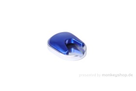 Seitenständer Platte Aluminium CNC silber blau f. MSX + Monkey 125