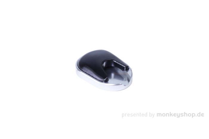 Seitenständer Platte Aluminium CNC silber schwarz f. MSX + Monkey 125