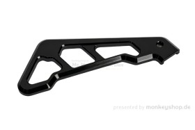 Führung Bremsleitung vorn Aluminium CNC schwarz f. Monkey 125