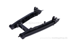 Aluminium Hinterradschwinge schwarz f. Monkey 125