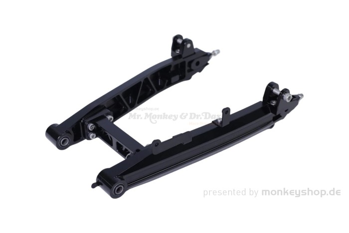 Aluminium Hinterradschwinge schwarz f. Monkey 125