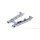 Aluminium Hinterradschwinge silber f. Monkey 125