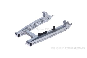 Aluminium Hinterradschwinge silber f. Monkey 125