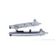 Aluminium Hinterradschwinge silber f. Monkey 125