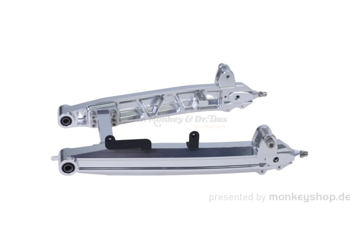 Aluminium Hinterradschwinge silber f. Monkey 125