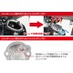 Kitaco Ventildeckel Aluminium Kühlrippen f. MSX 125 GROM JC92 + Monkey 125 JB03 JB05 + Dax 125 + Super Cub 125 JA58