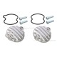 Kitaco Ventildeckel Aluminium Kühlrippen f. MSX 125 GROM JC92 + Monkey 125 JB03 JB05 + Dax 125 + Super Cub 125 JA58