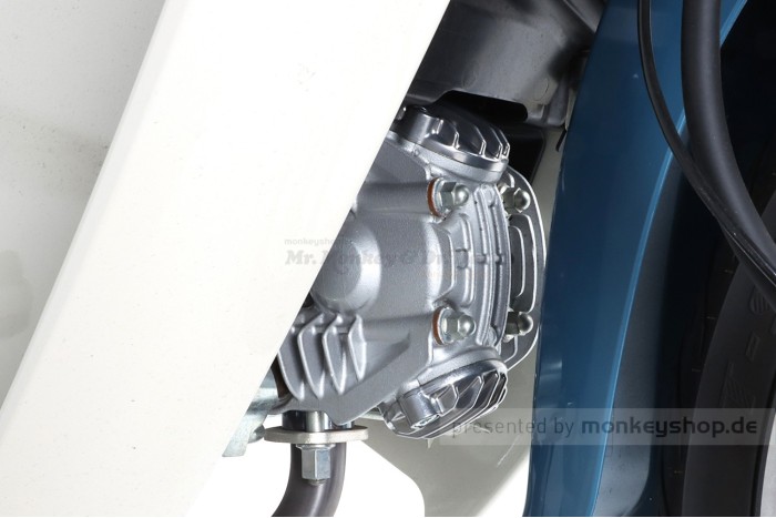 Kitaco Ventildeckel Aluminium Kühlrippen f. MSX 125 GROM JC92 + Monkey 125 JB03 JB05 + Dax 125 + Super Cub 125 JA58