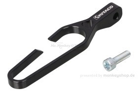 Kitaco Aluminium CNC Kabelführung universal schwarz