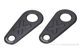 Kitaco Heel Guard Fersenschutz Aluminium schwarz f. Dax 125