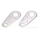 Kitaco Heel Guard Fersenschutz Aluminium silber f. Dax 125
